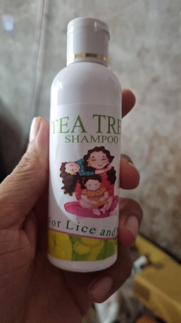 Natural Tea Tree Anti-Lice & Nits Shampoo 100ml Each (Pack of 2)