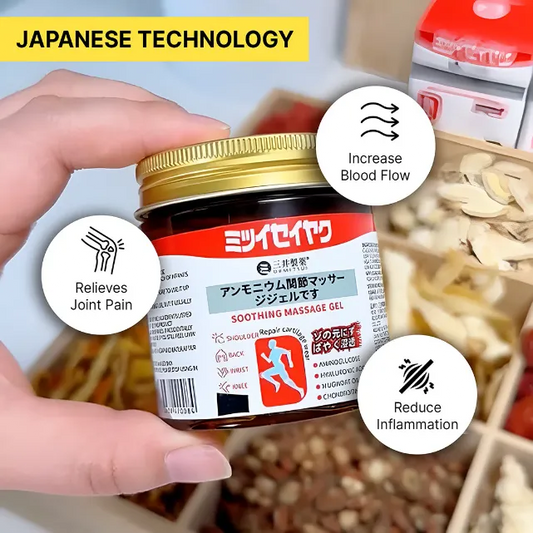 Japanese Herbal Pain Relief Massage Gel (Buy 1 Get 1 Free)