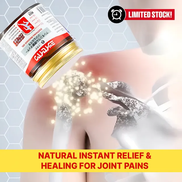 Japanese Instant Pain Relief Soothing Massage Gel (Buy 1 Get 1 Free)